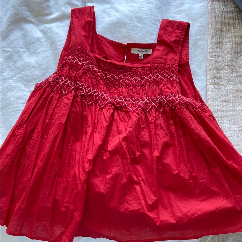 Matilda Jane Red Sleeveless Top